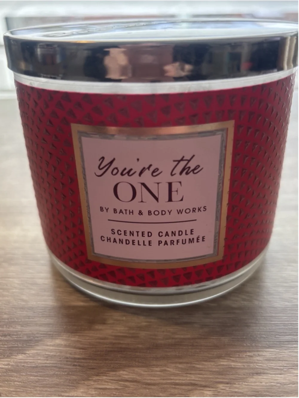 Bath & Body Works 3-wick 14.5 oz Jar Scented Candle YOU'RE THE ONE w/ ess oils - Picture 1 of 1